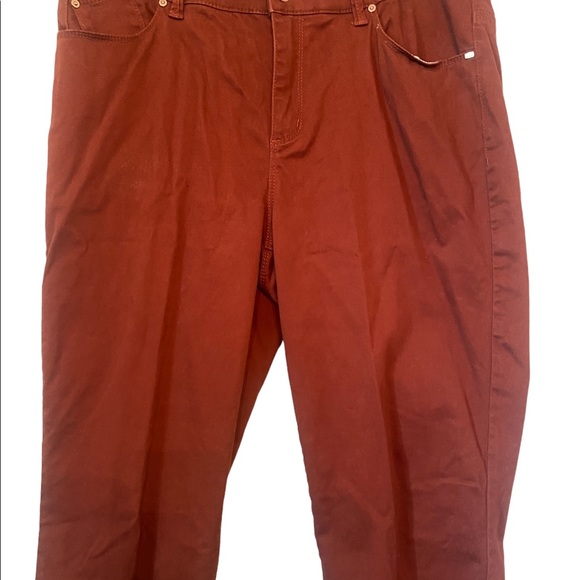 Chico’s Platinum Rust Colored Jeggings - Picture 2 of 15